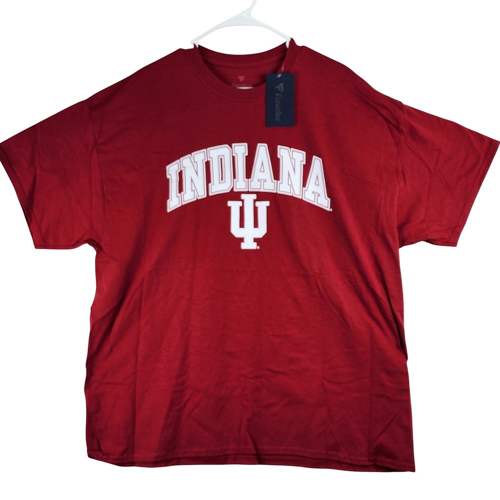 Indiana University Hoosiers Fanatics T-Shirt Mens 2XL Red Collegiate Gameday‎ IU